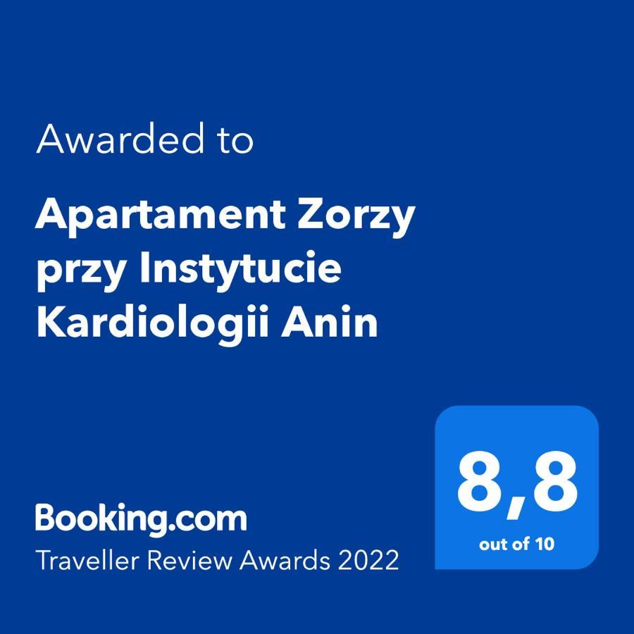 Appartamento Apartament Zorzy Przy Instytucie Kardiologii Anin Varsavia Esterno foto